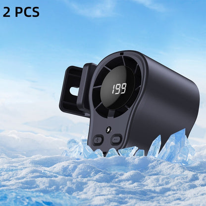 🔥HOT SALE 50% OFF🔥Hands-Free Personal Cooling Fan with LED Display🚗❄️Small fan. Big difference 😍