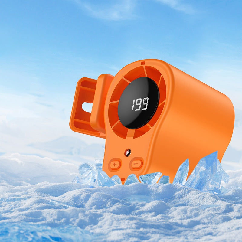 🔥HOT SALE 50% OFF🔥Hands-Free Personal Cooling Fan with LED Display🚗❄️Small fan. Big difference 😍