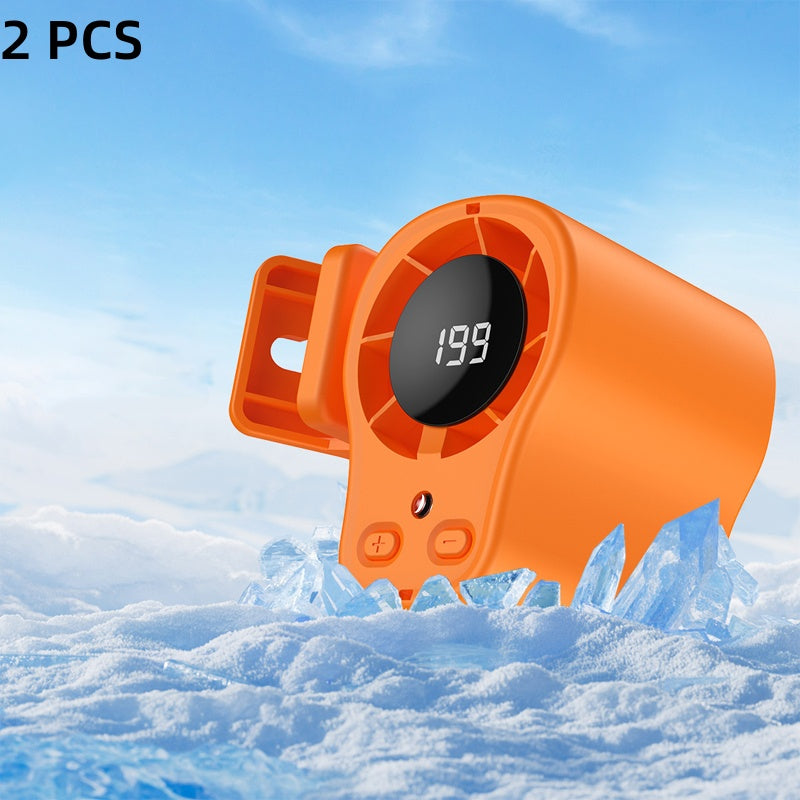 🔥HOT SALE 50% OFF🔥Hands-Free Personal Cooling Fan with LED Display🚗❄️Small fan. Big difference 😍