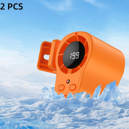 🔥HOT SALE 50% OFF🔥Hands-Free Personal Cooling Fan with LED Display🚗❄️Small fan. Big difference 😍
