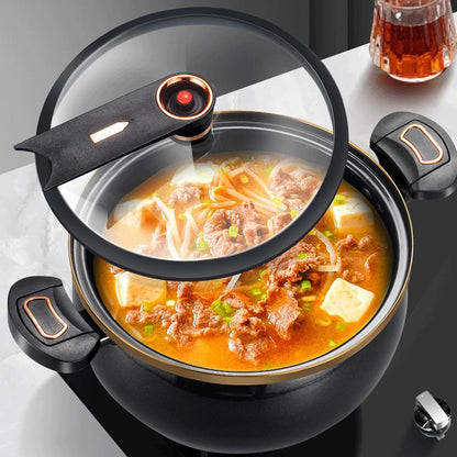 🔥Limited Time Promotion 50% OFF🍲Non-stick Enamel Micro-pressure Pot -  Save Time In The Kitchen