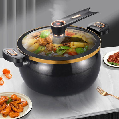 🔥Limited Time Promotion 50% OFF🍲Non-stick Enamel Micro-pressure Pot -  Save Time In The Kitchen