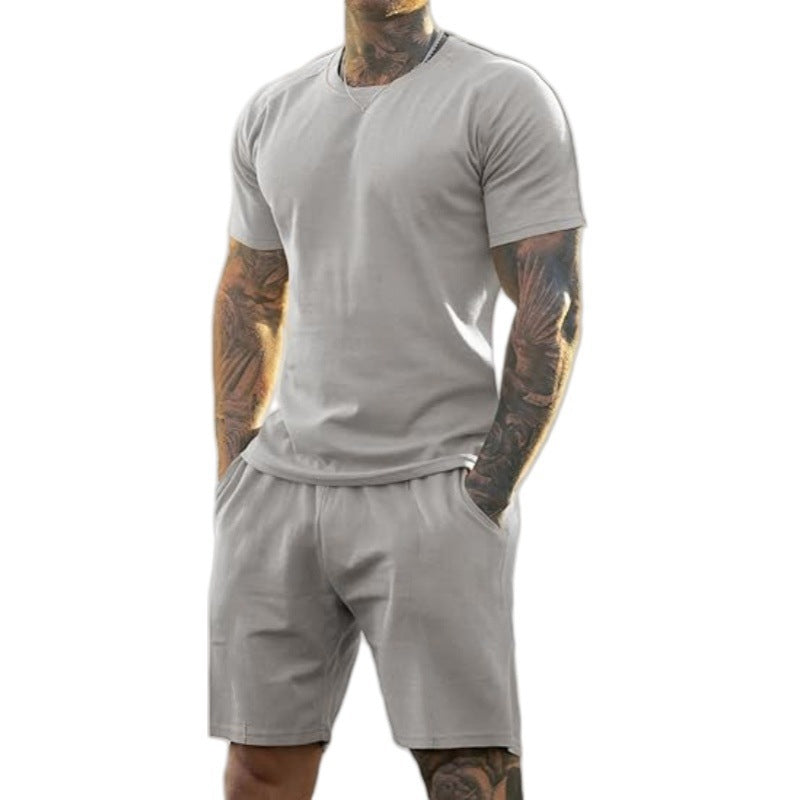 Herren Sport-T-Shirt & Shorts 2-teiliges Set 💪 Das ultimative Herren Fitness-Set 🏋️‍♂️