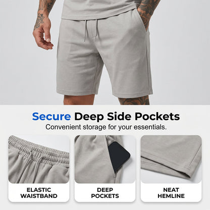 Herren Sport-T-Shirt & Shorts 2-teiliges Set 💪 Das ultimative Herren Fitness-Set 🏋️‍♂️