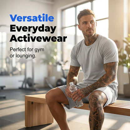 Herren Sport-T-Shirt & Shorts 2-teiliges Set 💪 Das ultimative Herren Fitness-Set 🏋️‍♂️