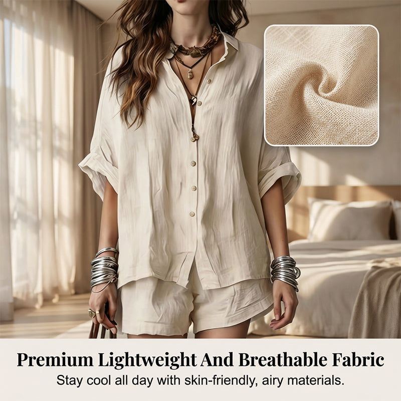 Women's Casual Two-Piece Lounge Set🌞 Effortless Summer Style – Stay Cool And Chic😎
