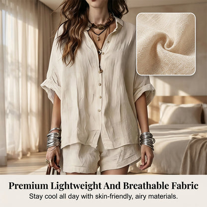 Women's Casual Two-Piece Lounge Set🌞 Effortless Summer Style – Stay Cool And Chic😎