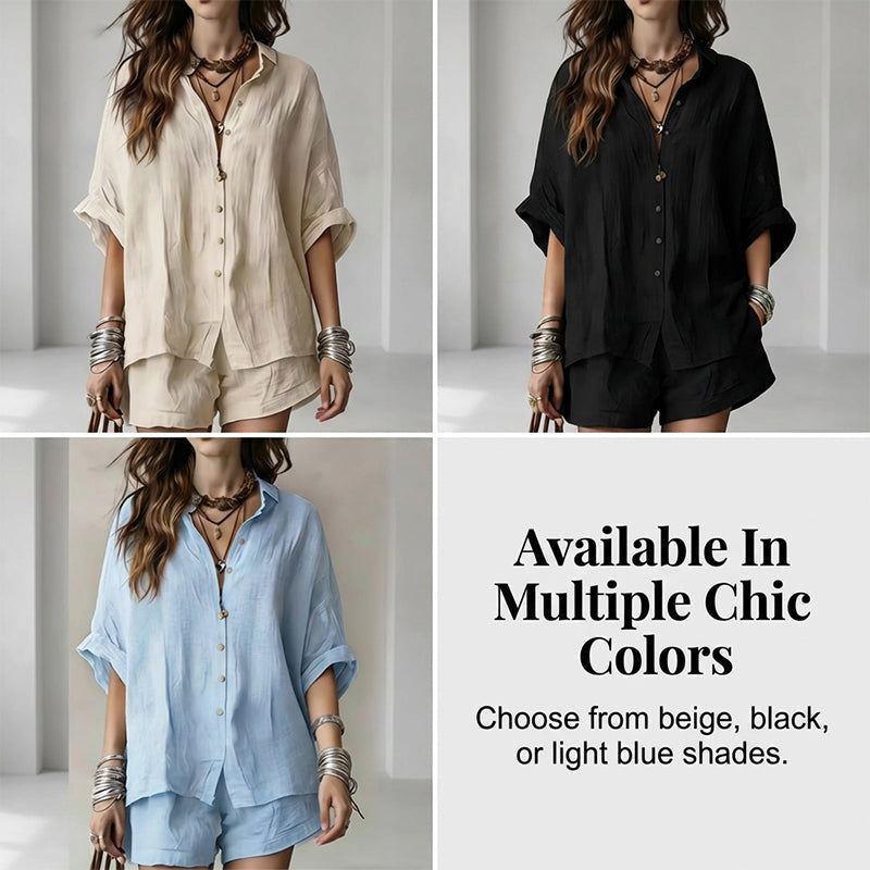 Women's Casual Two-Piece Lounge Set🌞 Effortless Summer Style – Stay Cool And Chic😎