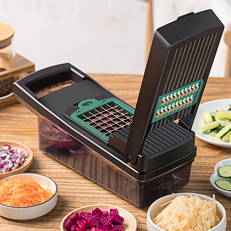 🥕8-in-1 Multifunction Vegetable Chopper🍽️ All-in-One Kitchen Tool – Save Time, Cut Like A Pro🔪