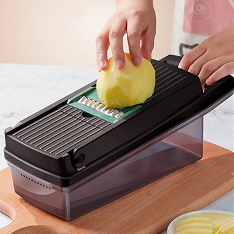 🥕8-in-1 Multifunction Vegetable Chopper🍽️ All-in-One Kitchen Tool – Save Time, Cut Like A Pro🔪