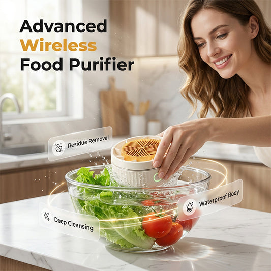🍏 Clean Food, Clean Life – Portable Fruit & Vegetable Purifier Cleaner 🌿 ✈️Free Shipping
