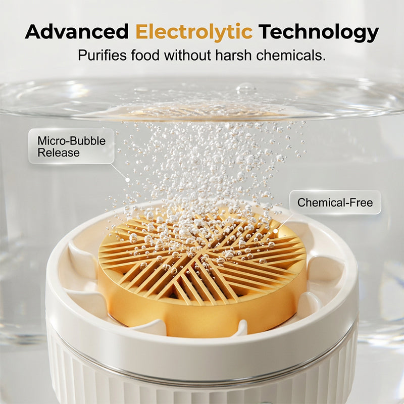 🍏 Clean Food, Clean Life – Portable Fruit & Vegetable Purifier Cleaner 🌿 ✈️Free Shipping