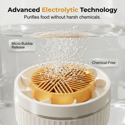 🍏 Clean Food, Clean Life – Portable Fruit & Vegetable Purifier Cleaner 🌿 ✈️Free Shipping