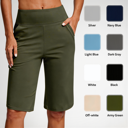 ⏰Last Day Sale 60% OFF🔥Women's High-Waist Yoga Shorts with Pockets