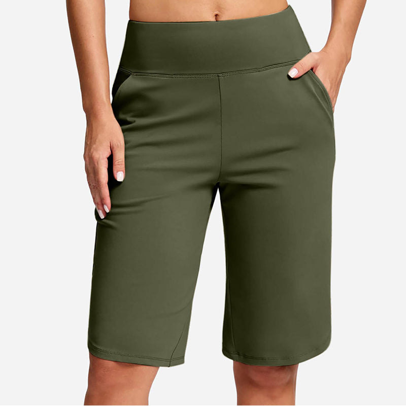 ⏰Last Day Sale 60% OFF🔥Women's High-Waist Yoga Shorts with Pockets