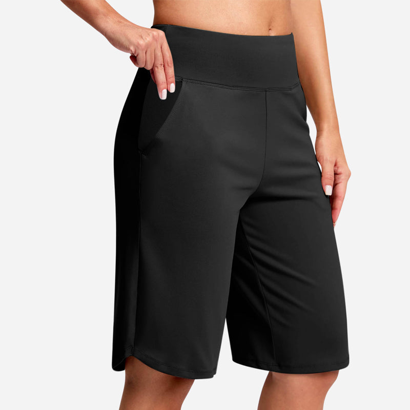 ⏰Last Day Sale 60% OFF🔥Women's High-Waist Yoga Shorts with Pockets