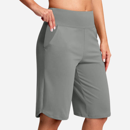 ⏰Last Day Sale 60% OFF🔥Women's High-Waist Yoga Shorts with Pockets