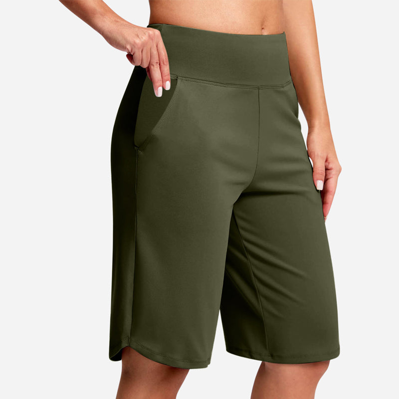 ⏰Last Day Sale 60% OFF🔥Women's High-Waist Yoga Shorts with Pockets