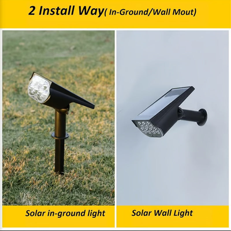 🌞 Light Up Your Outdoors — High-Brightness LED Solar Spotlights: Create A Stunning Yard✨