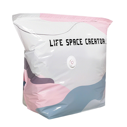 🥳2026 HOT SALE🥳💞50K+ SOLD!🧳💨 50% OFF! No‑Pump Vacuum Storage Bags – Press & seal, no pump needed. Saves 80% space, keeps clothes dry & dust‑free. Perfect for bulky bedding & off‑season gear. 🛏️🗄️