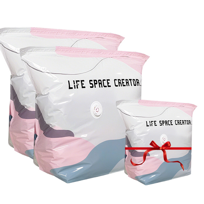 🥳2026 HOT SALE🥳💞50K+ SOLD!🧳💨 50% OFF! No‑Pump Vacuum Storage Bags – Press & seal, no pump needed. Saves 80% space, keeps clothes dry & dust‑free. Perfect for bulky bedding & off‑season gear. 🛏️🗄️