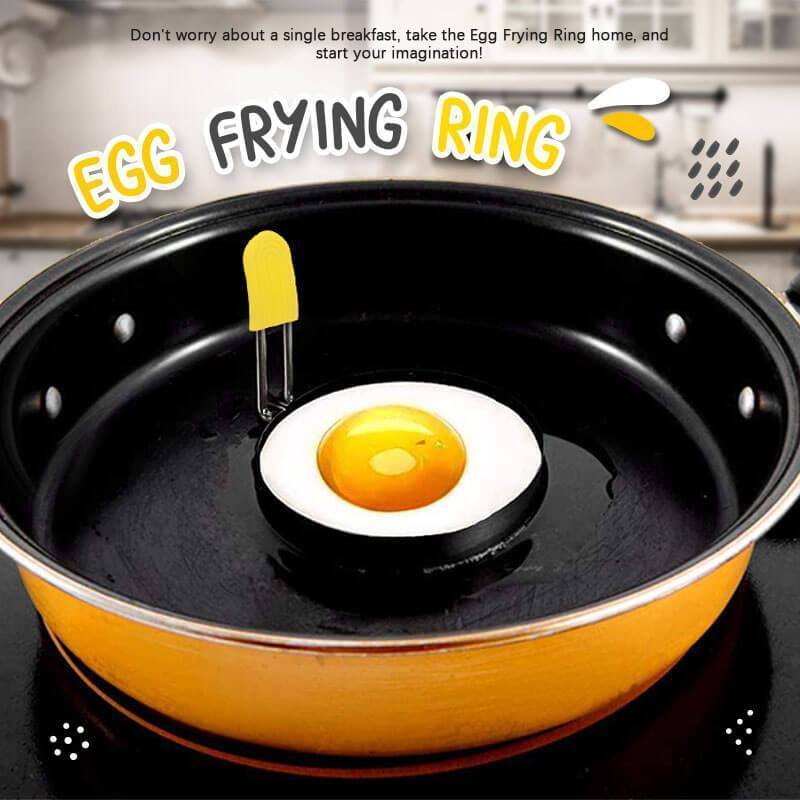 🔥Hot Deals-Egg Frying Ring🍳 Perfectly Round Eggs Every Time – Egg Ring For The Win🥞
