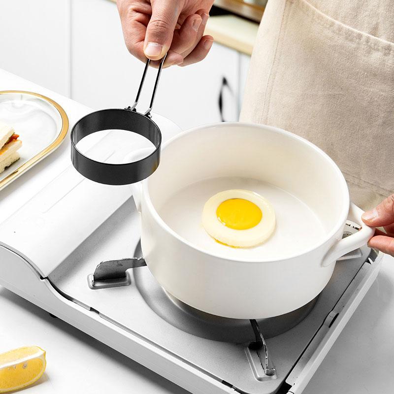 🔥Hot Deals-Egg Frying Ring🍳 Perfectly Round Eggs Every Time – Egg Ring For The Win🥞