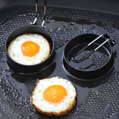 🔥Hot Deals-Egg Frying Ring🍳 Perfectly Round Eggs Every Time – Egg Ring For The Win🥞