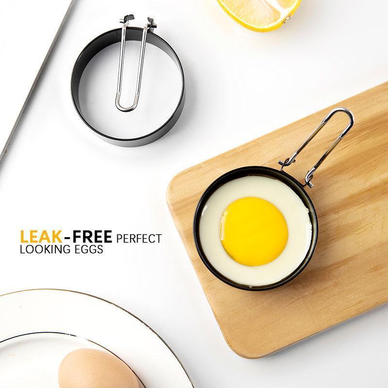 🔥Hot Deals-Egg Frying Ring🍳 Perfectly Round Eggs Every Time – Egg Ring For The Win🥞