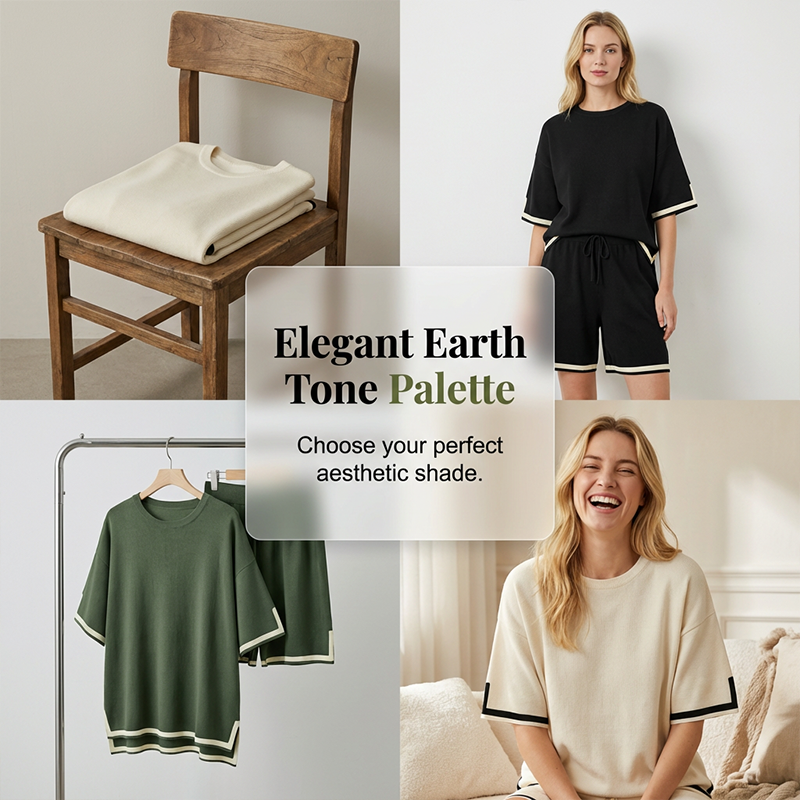 💗Damen Strick-Loungewear-Set (2-teilig) – Erleben Sie höchsten Komfort! ✨