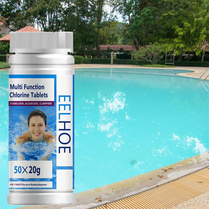 🏊‍♂️ Kristallklares Poolwasser das ganze Jahr – Poolreinigung Chlortabletten – Algenbekämpfung & Wasserklärung 💧