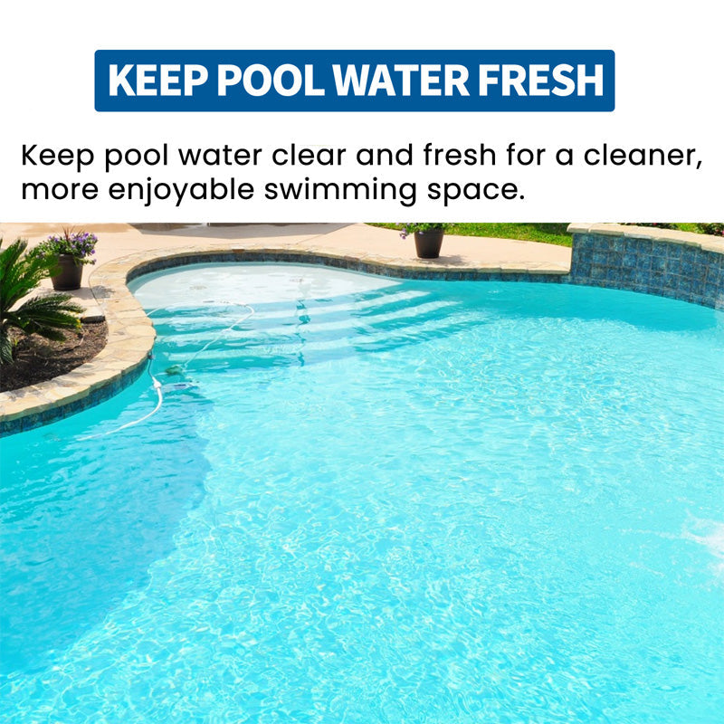🏊‍♂️ Kristallklares Poolwasser das ganze Jahr – Poolreinigung Chlortabletten – Algenbekämpfung & Wasserklärung 💧