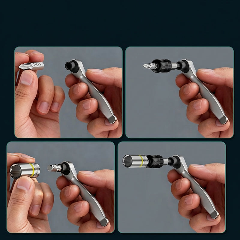 🌟💥38-in-1 Magnetic Ratcheting Screwdriver Set  🛠️ All You Need, In One Compact Kit🔧