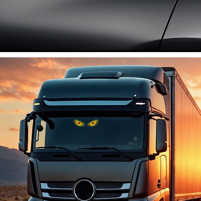 🌟Solar Powered Devil's Eye LED Car Warning Light: Shine In Style 🚗💡