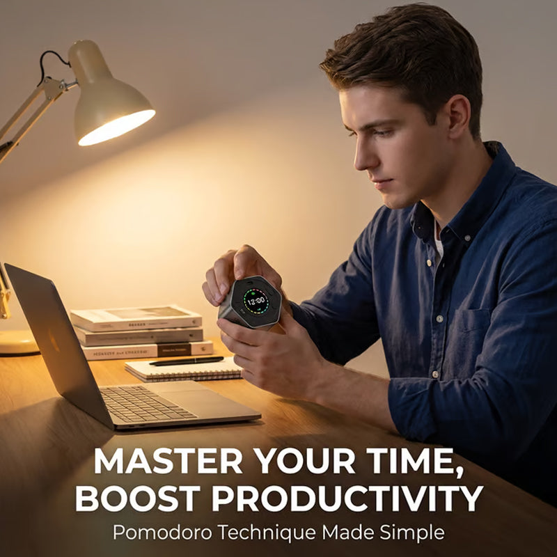 ⏰ 6-Sided Flip Timer For Productivity & Focus – Effortless Timing, Instant Focus🔥