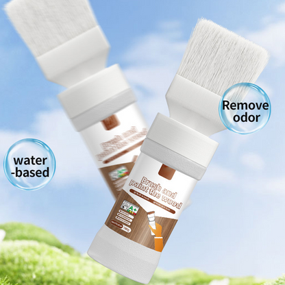 ⚡ 50 % RABATT FLASH SALE! 2-in-1 Holzfarben-Pinsel – All-in-One, wasserbasiert, leicht zu reinigen 🎨【Begrenzte Zeit】
