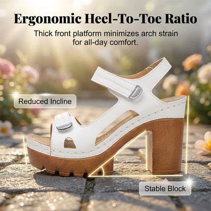 🏖️Women's Summer Platform One-Strap Sandals – Comfortable, Lightweight & Perfect for Beach or Daily Wear☀️