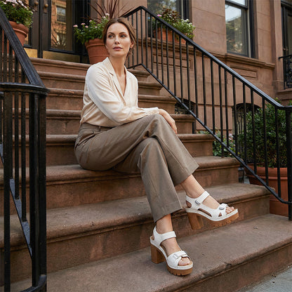 🏖️Women's Summer Platform One-Strap Sandals – Comfortable, Lightweight & Perfect for Beach or Daily Wear☀️