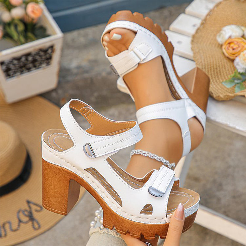 🏖️Women's Summer Platform One-Strap Sandals – Comfortable, Lightweight & Perfect for Beach or Daily Wear☀️