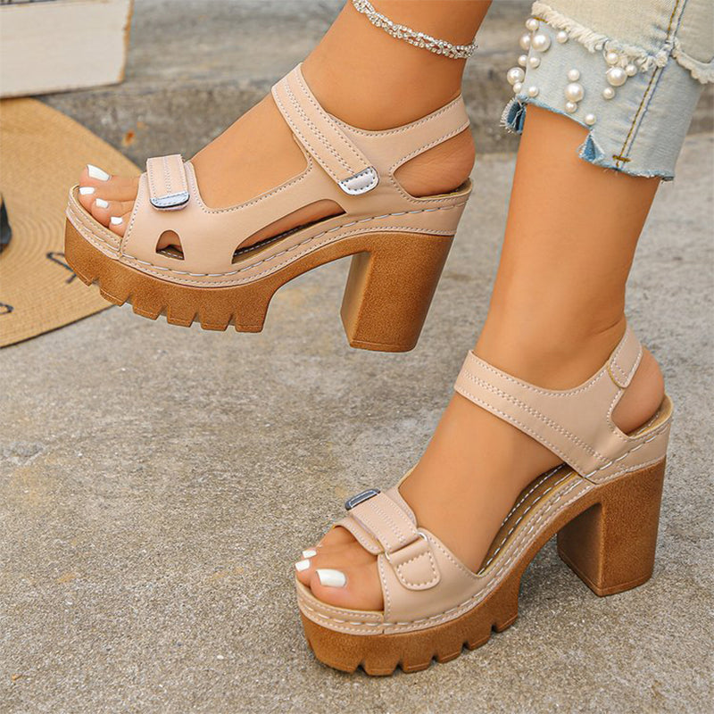 🏖️Women's Summer Platform One-Strap Sandals – Comfortable, Lightweight & Perfect for Beach or Daily Wear☀️