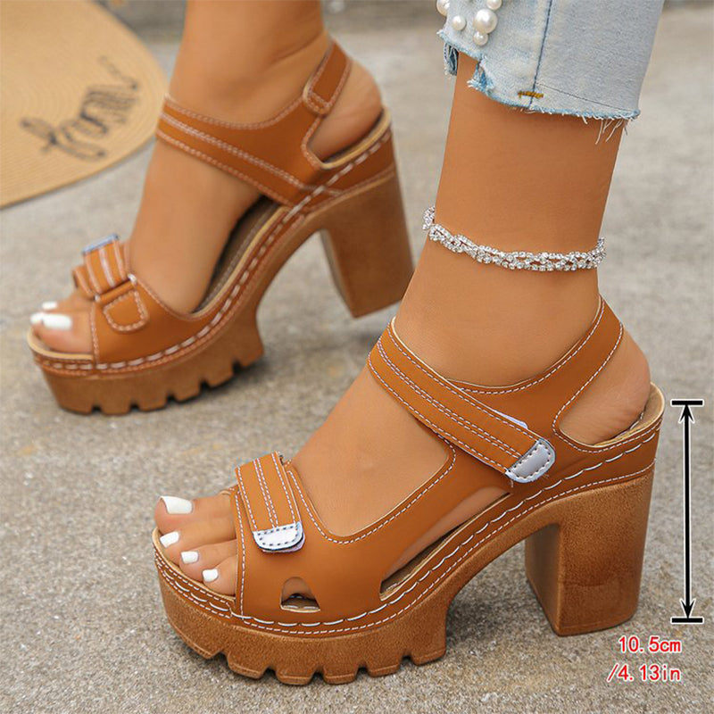 🏖️Women's Summer Platform One-Strap Sandals – Comfortable, Lightweight & Perfect for Beach or Daily Wear☀️