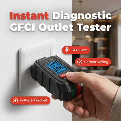 💥✨Limited-time 56% Off Special Offer 🔍Multifunctional Digital GFCI Outlet Tester🔌