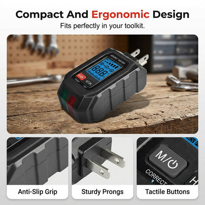 💥✨Limited-time 56% Off Special Offer 🔍Multifunctional Digital GFCI Outlet Tester🔌