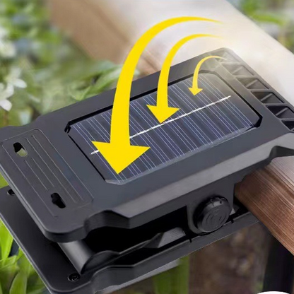 🌞 Solar Motion Sensor Clip Light – Eco-Friendly & Energy-Saving Outdoor Illumination 🌍💡
