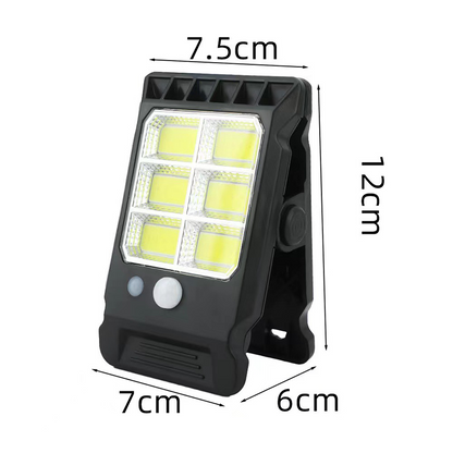🌞 Solar Motion Sensor Clip Light – Eco-Friendly & Energy-Saving Outdoor Illumination 🌍💡