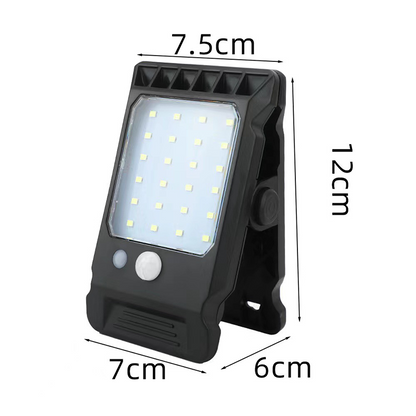 🌞 Solar Motion Sensor Clip Light – Eco-Friendly & Energy-Saving Outdoor Illumination 🌍💡