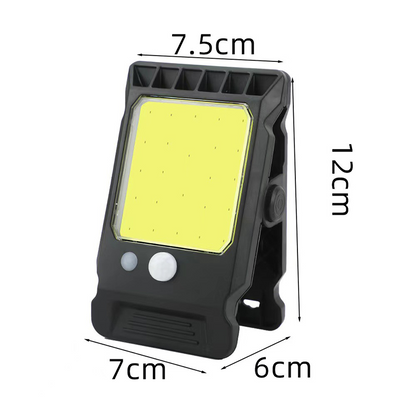 🌞 Solar Motion Sensor Clip Light – Eco-Friendly & Energy-Saving Outdoor Illumination 🌍💡