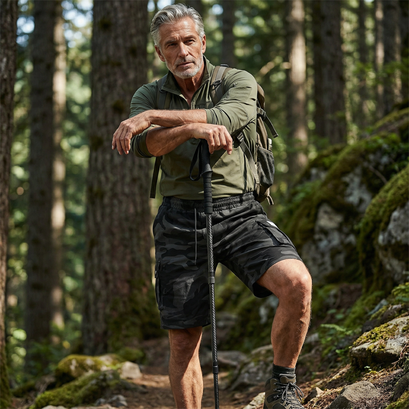 💗 Herren Cargoshorts im Relaxed Fit 👕 Ultimativer Komfort & Style 🌟