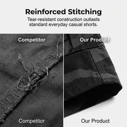 💗 Herren Cargoshorts im Relaxed Fit 👕 Ultimativer Komfort & Style 🌟