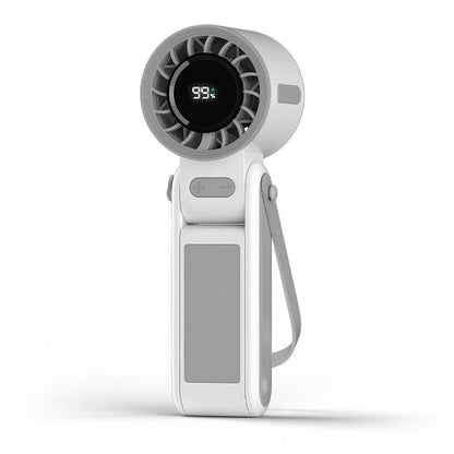 ❄️Foldable Handheld Fan with Cooling Plate🌬️ Stay Cool Anytime & Anywhere🌞